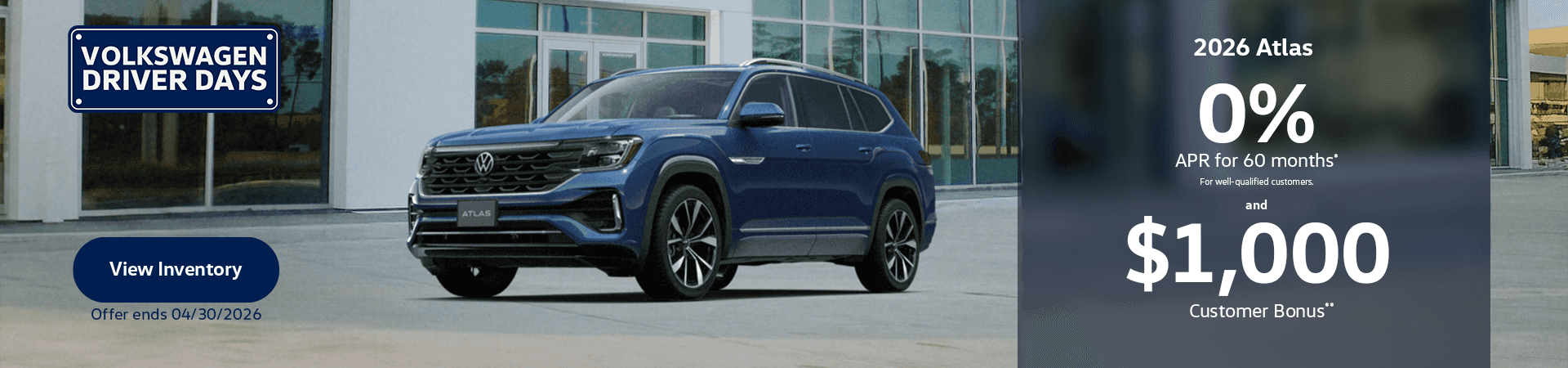 2026 Volkswagen Atlas in Temple TX