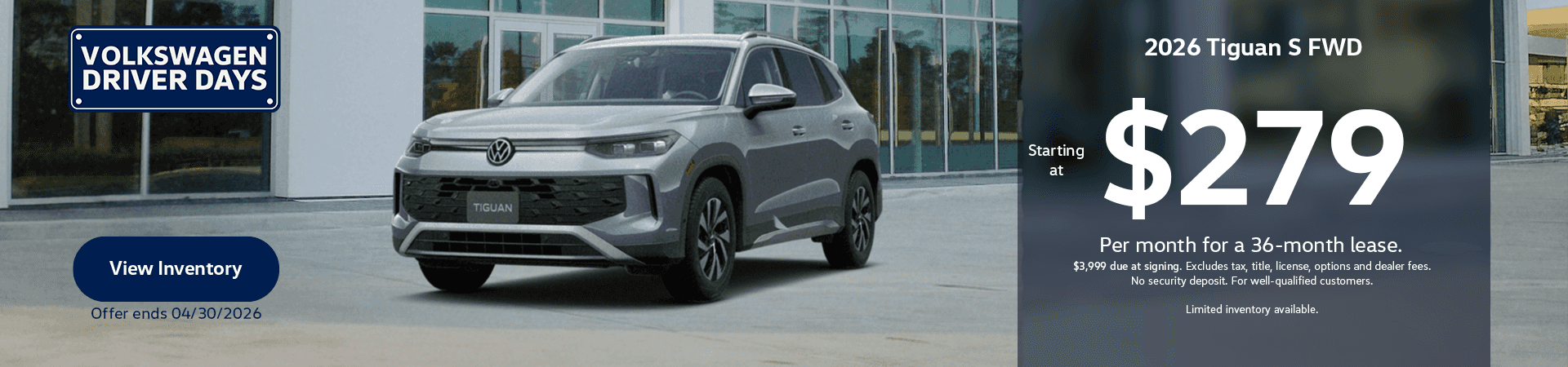 2026 Volkswagen Tiguan S in Temple TX