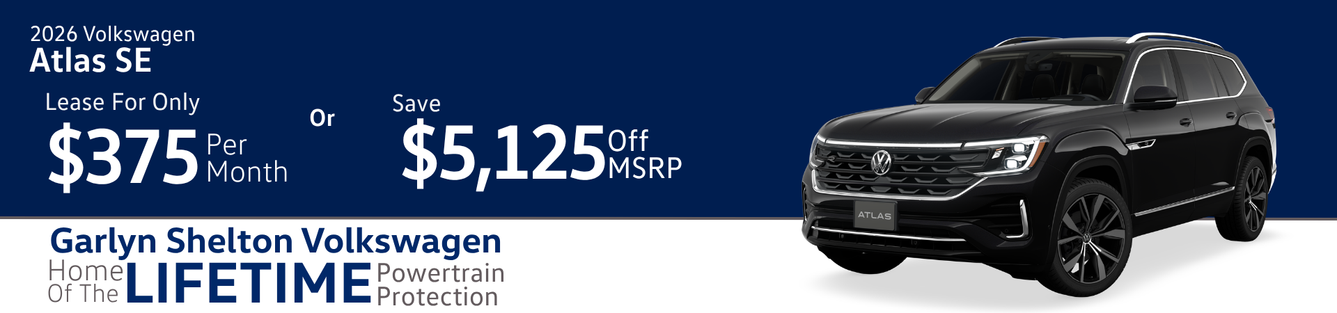 View Volkswagen Atlas Offers
